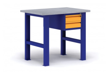 Металлический верстак с подвесной тумбой Paks ВП - Э