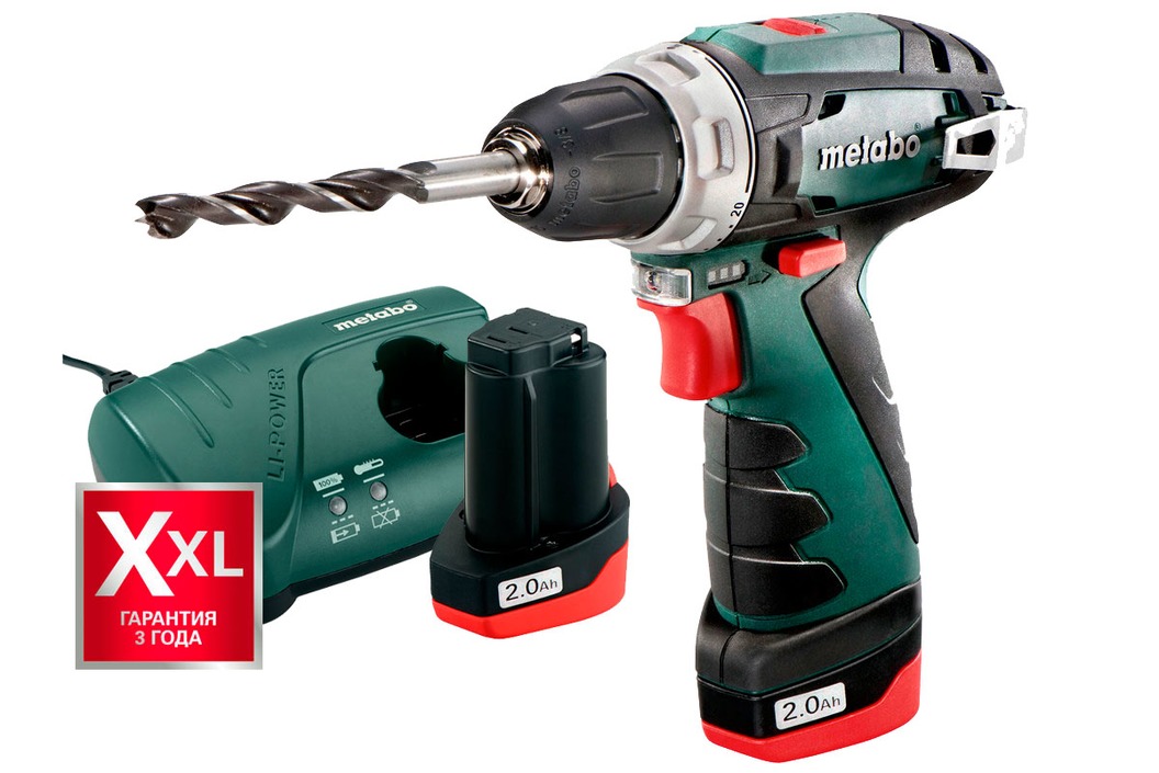 Шуруповерт METABO POWERMAXX BS