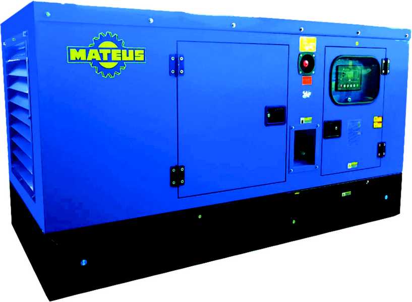 Дизельная генераторная станция Mateus MS01307, 19 кВт