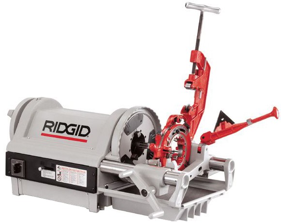 Резьбонарезной станок Ridgid 1224, нарезание трубной резьбы до 100 мм