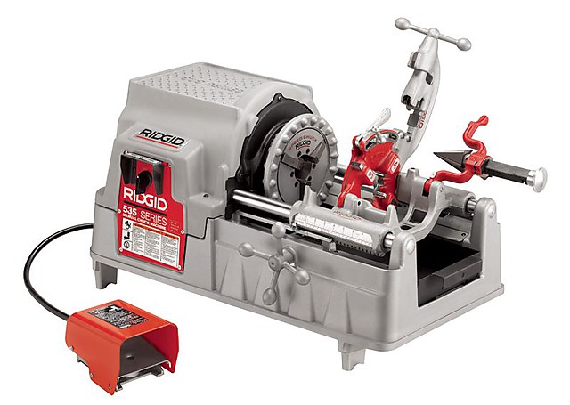 Резьбонарезной станок Ridgid 535, нарезание трубной резьбы до 150 мм, с автоматическим патроном