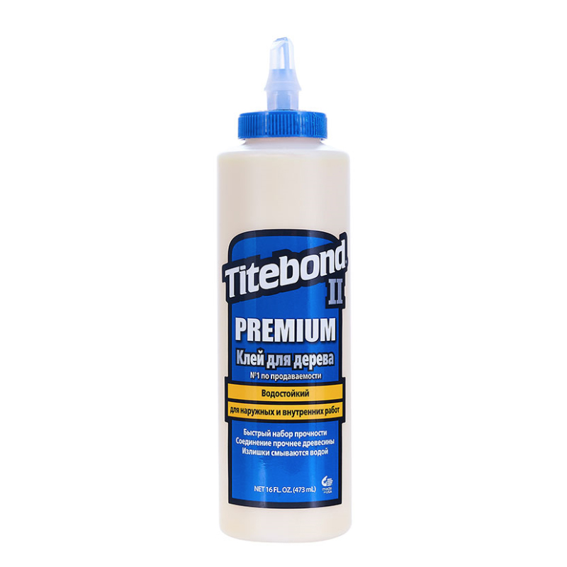 Клей Titebond II Premium столярный влагост. 473 мл