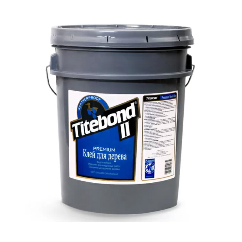 Клей Titebond II Premium столярный влагостойкий 20 л